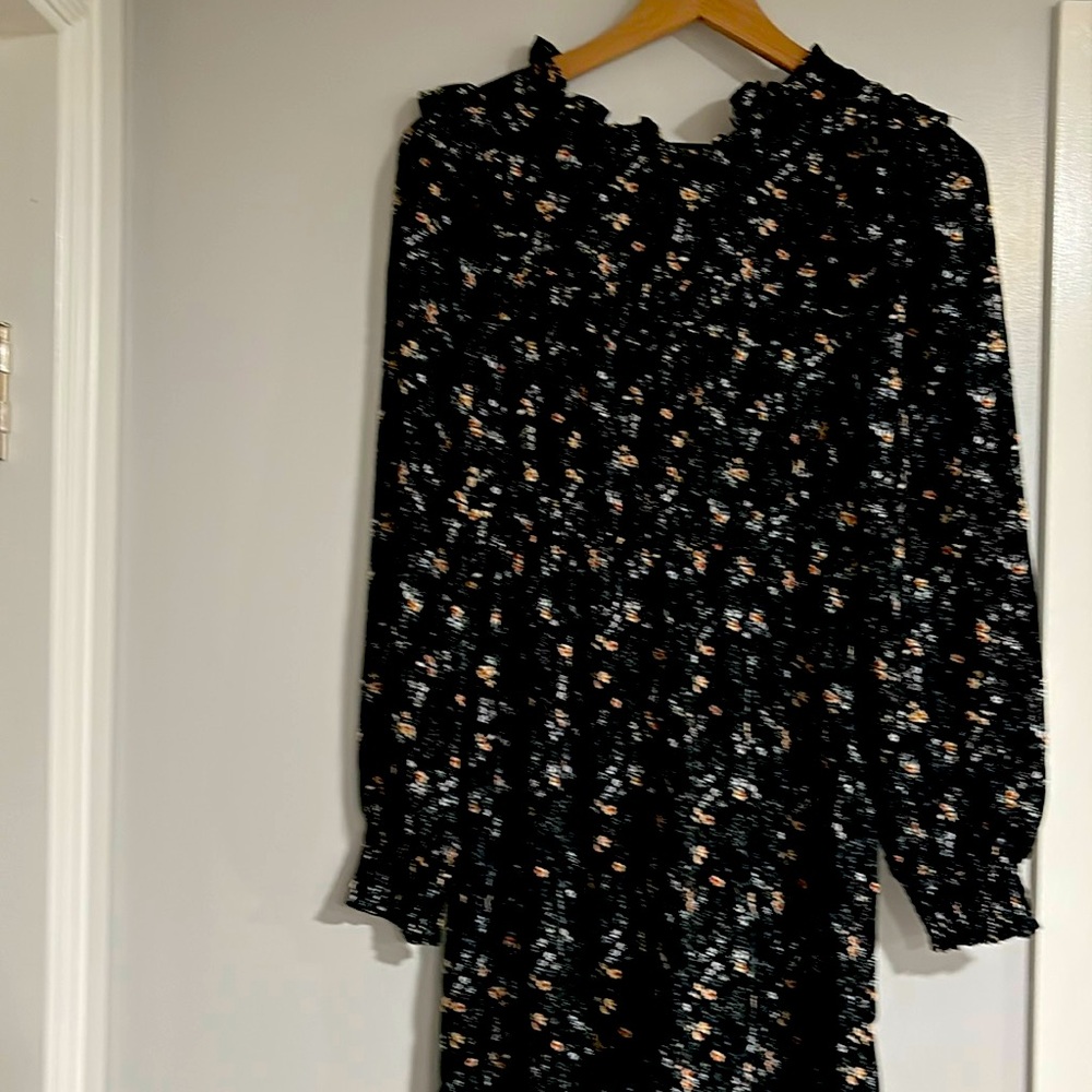 Darling size Small black floral dress